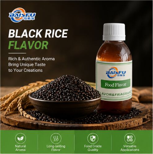 Premium Black Rice Flavor for Black Rice Milk Grain Beverage and Plant Based Breakfast Drink