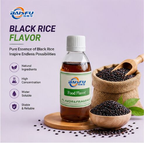 Premium Black Rice Flavor for Black Rice Milk Grain Beverage and Plant Based Breakfast Drink