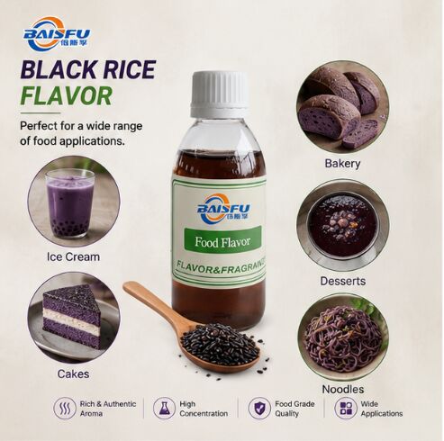 Premium Black Rice Flavor for Black Rice Milk Grain Beverage and Plant Based Breakfast Drink