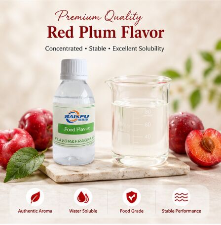 Natural Red Plum Flavor for Plum Sorbet Ice Cream Frozen Yogurt and Popsicle