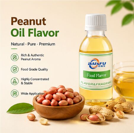 Premium Peanut Oil Flavor for Bakery Shortening Margarine and Laminated Dough Fat Blend