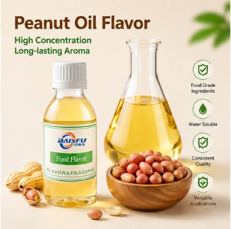 Premium Peanut Oil Flavor for Bakery Shortening Margarine and Laminated Dough Fat Blend