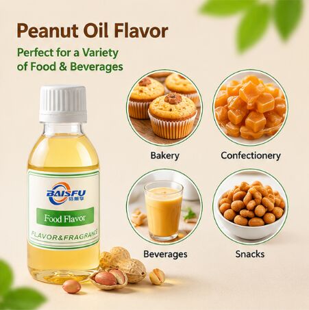 Premium Peanut Oil Flavor for Bakery Shortening Margarine and Laminated Dough Fat Blend