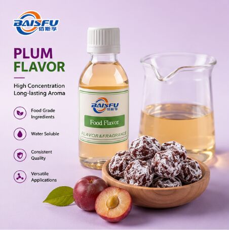 Water Soluble Plum Flavor for Preserved Plum Coating Dried Fruit Glaze and Herbal Snack