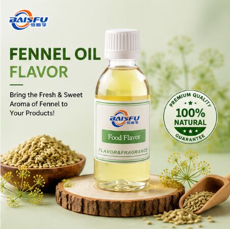 Premium Fennel Oil Flavor for Sausage Meatball Patty and Plant Based Meat Seasoning