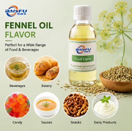 Premium Fennel Oil Flavor for Sausage Meatball Patty and Plant Based Meat Seasoning
