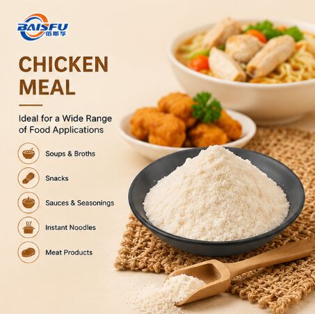 Natural Chicken Meal Powder Flavor for Sausage Meatball Burger Patty and Plant Based Chicken Substitute