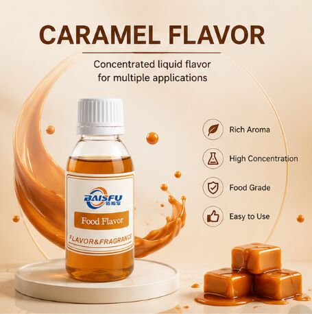 Heat Stable Caramel Flavor for Hard Candy Toffee Caramel Chew and Creamy Filling