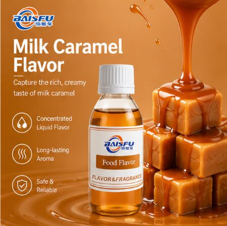 Premium Milk Caramel Flavor for Milky Toffee Creamy Candy and Soft Caramel Chew