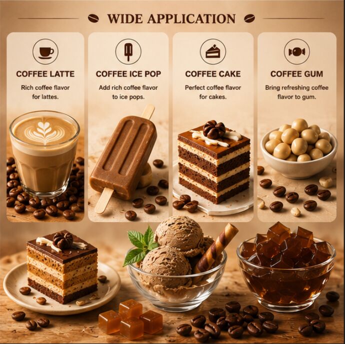 High Quality Coffee Oil Flavor Food Grade Oil Soluble Flavor for Candy Baking Dairy