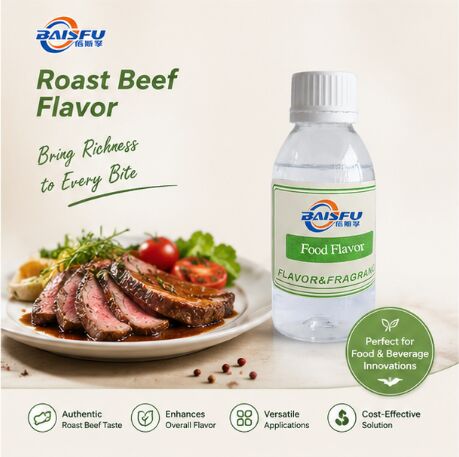 Natural Heat Stable Roast Beef Flavor for Sausage Meatball Burger Patty and Plant Based Meat Seasoning