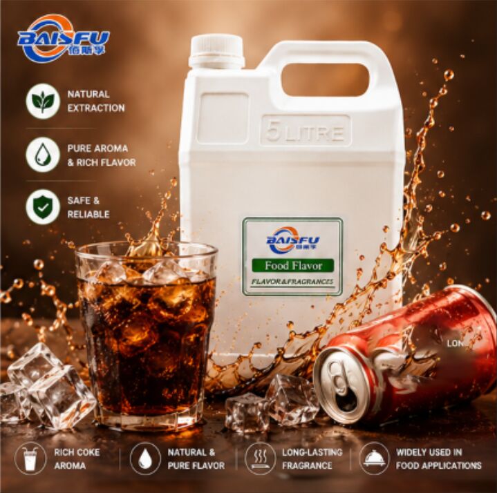 BAISFU Natural Coke Emulsified Flavor for Carbonated Beverage Food Grade Essence High Concentration