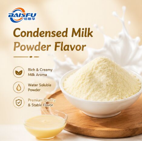 Premium Condensed Milk Powder Flavor for Milk Tea Creamy Drink Plant Based Milk and Flavored Latte