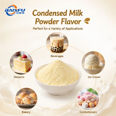 Premium Condensed Milk Powder Flavor for Milk Tea Creamy Drink Plant Based Milk and Flavored Latte