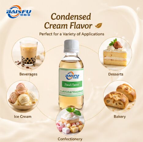 Water Soluble Condensed Cream Flavor for Creamy Yogurt Pudding Custard and Dessert Mousse