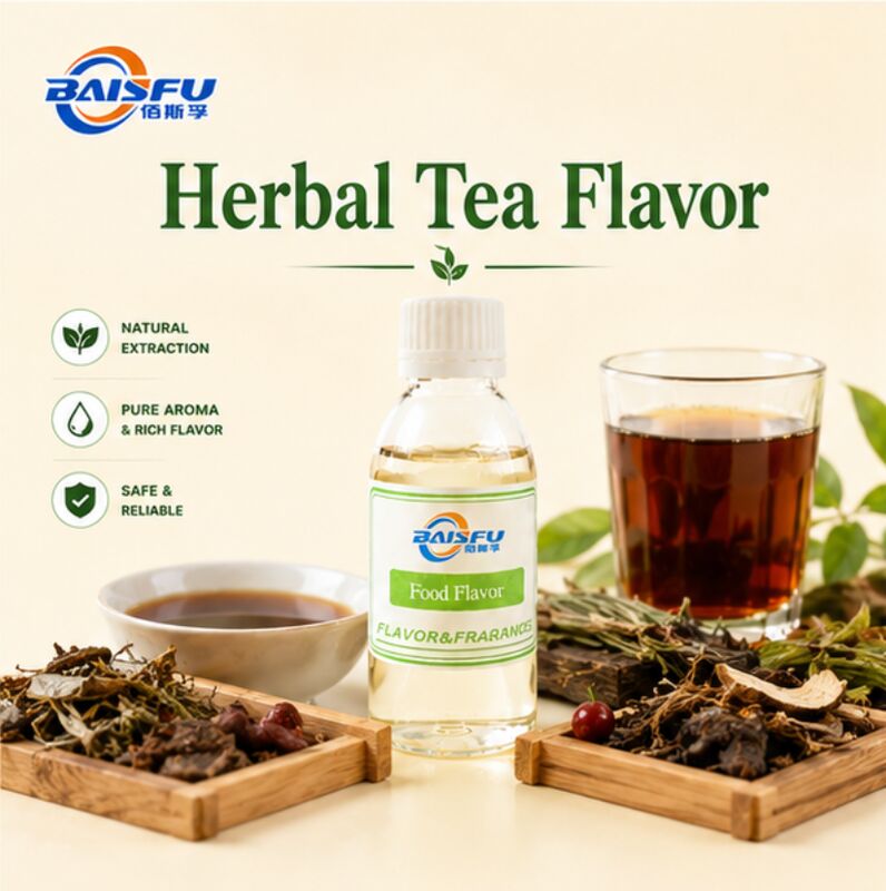 Natural Food Grade Herbal Tea Flavor Extracts Crafted To Improve Taste And Aroma In Food
