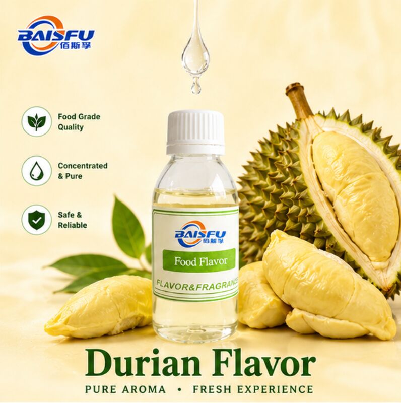 Premium Food Grade Durian Flavor for Bakery Beverage Candy Seasoning Enhancing Rich Tropical Fruit Profile