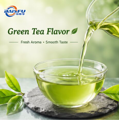 Premium Green Tea Flavor for Matcha Latte Iced Green Tea Herbal Drink and Refreshing Beverage