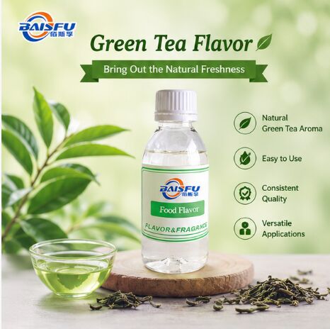 Premium Green Tea Flavor for Matcha Latte Iced Green Tea Herbal Drink and Refreshing Beverage