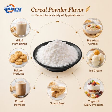 Premium Cereal Powder Flavor for Breakfast Cereal Granola Bar Oatmeal and Rice Flakes