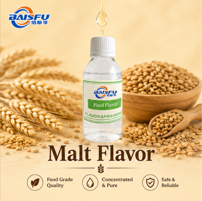 Premium Food Grade Water Soluble Malt Flavor for Bakery Enhancing Rich Toasted Grain Aroma