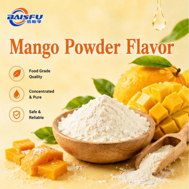 Premium Food Grade Water Soluble Mango Powder Flavor for Bakery Delivering Intense Tropical Fruit Aroma