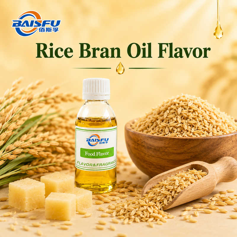 Premium Food Grade Oil Soluble Rice Bran Flavor for Bakery Snacks and Seasoning Enhancing Nutty Grain Aroma