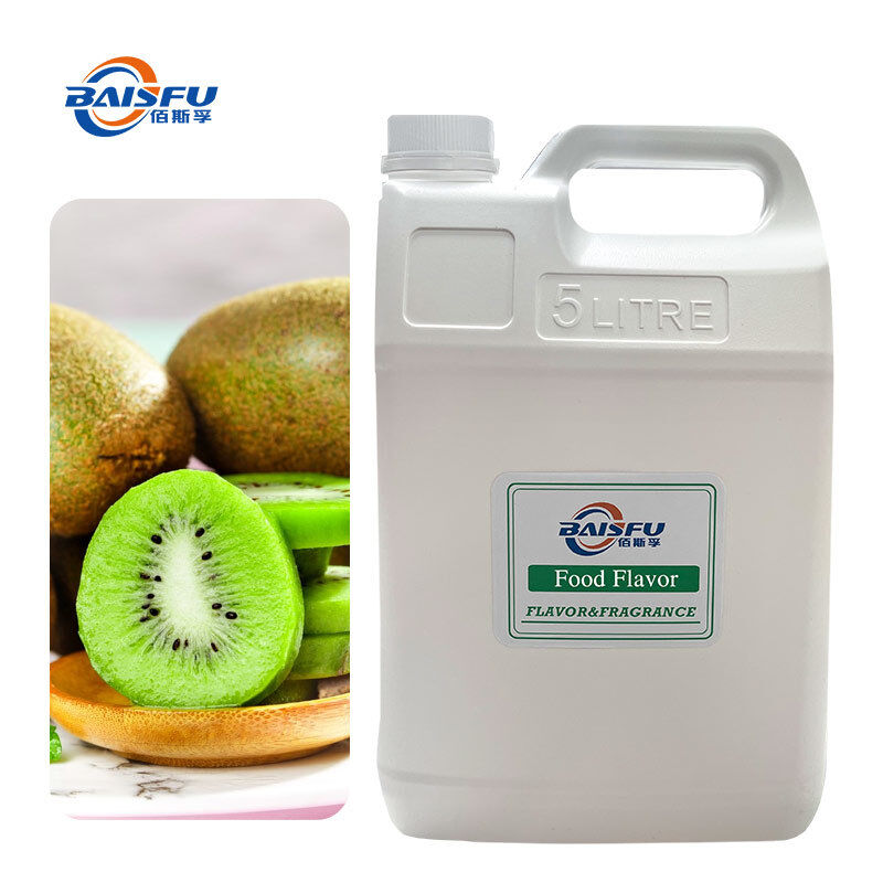 Premium Food Grade Water Soluble Kiwi Flavor for Beverages Delivering Fresh Green Tropical Aroma