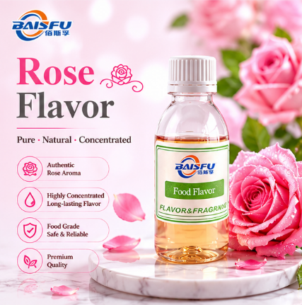 Premium Rose Flavor for Rose Tea Floral Beverage Herbal Infusion and Refreshing Blossom Drink