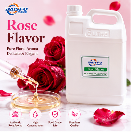 Premium Rose Flavor for Rose Tea Floral Beverage Herbal Infusion and Refreshing Blossom Drink