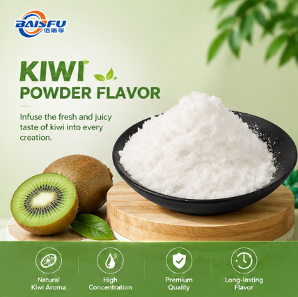 Rich Kiwi Powder Flavor for Jam Jelly Dessert Topping Fruit Spread Powder and Pudding Mix