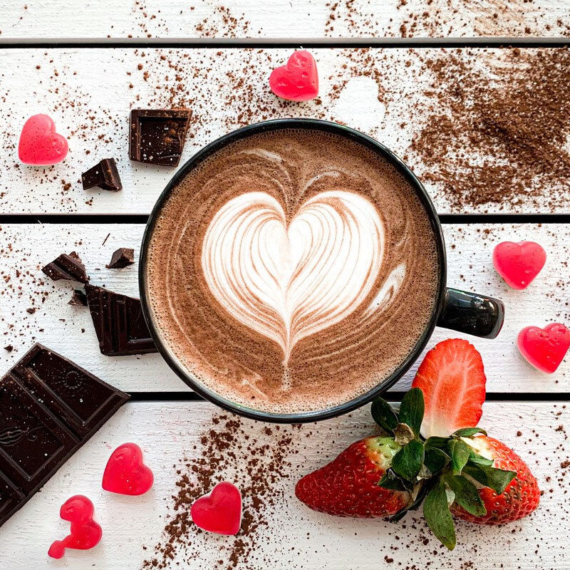 Premium Mocha Coffee Flavor for Mocha Latte Iced Coffee Cappuccino and Chocolate Coffee Blend