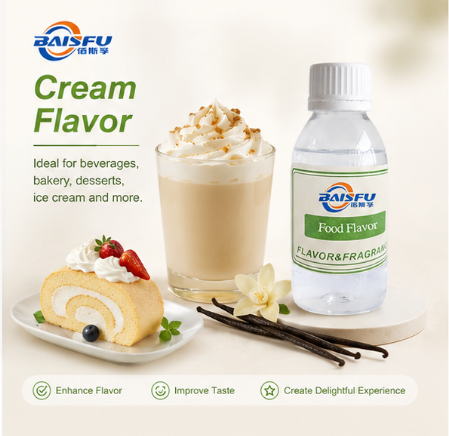 Concentrated Cream Flavor for Ice Cream Gelato Frozen Yogurt and Milkshake Base