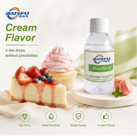 Concentrated Cream Flavor for Ice Cream Gelato Frozen Yogurt and Milkshake Base