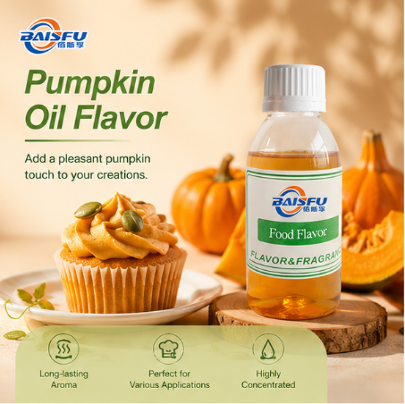 Concentrated Pumpkin Oil Flavor for Bakery Shortening Margarine Laminated Dough Fat Blend and Croissant Oil