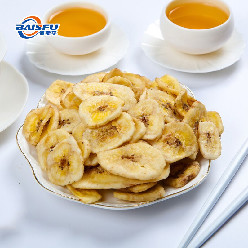 Baisfu Wholesale Freeze-Dried Banana Powder Natural Food Grade Water Soluble Fruit Powder for Solid Beverages