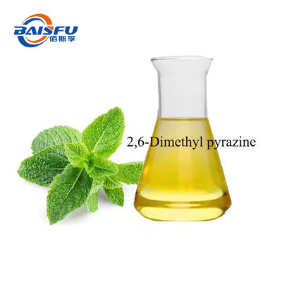 Food Grade 2,6-Dimethyl Pyrazine CAS 108-50-9 For Baked Goods Nuts Cold Drinks Dairy Products