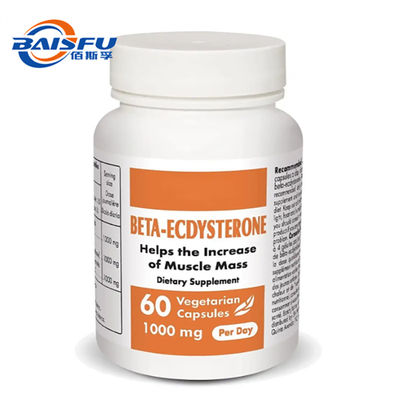 Cell Growth Promotion Ecdysterone Capsules 98% Cyanotis Arachnoidea Extract with Molecular Weight 167.21 and Ethanol Solvent