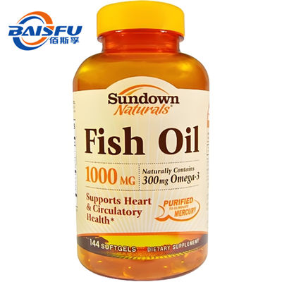 Natural Plant Extracts in Fish Oil Softgels Effective Treatment for Heart Health