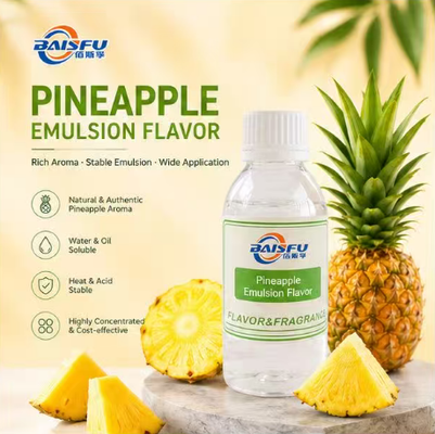 High Quality Pineapple Emulsion Flavor for Beverage Juice and Soft Drink Manufacturing
