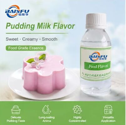 Pudding Milk Flavor Liquid Food Grade Heat Resistant Rich Creamy Aroma For Cake Bread Muffin Croissant Biscuit Cookie Pie Tart Filling Custard Coating Dessert Topping Bakery Ingredients