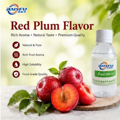 Natural Red Plum Flavor for Plum Sorbet Ice Cream Frozen Yogurt and Popsicle