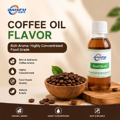 Concentrated Coffee Oil Flavor for Bakery Shortening Margarine and Laminated Dough Fat Blend
